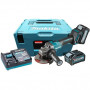 Ъглошлайф Makita акумулаторен 40 V, 4 Ah, 125 мм, 8500 об./мин, GA008GM201