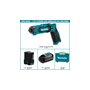 Винтоверт Makita акумулаторен 7.2 V, 1.5 Ah, 5.6 Nm, 6.35 мм, DF012DSE