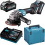 Ъглошлайф Makita акумулаторен 40 V, 4 Ah, 125 мм, 3000-8500 об./мин, GA023GM201