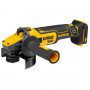 Ъглошлайф DeWALT акумулаторен безчетков без батерия и зарядно 18/54 V, 125 мм, 9000 об./мин, DCG409NT