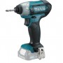 Makita TD110DZ, Винтоверт акумулаторен 1-скоростен ударен без батерия и зарядно 10.8 V, 0-2600 об./мин, 110 Nm Makita TD110DZ, Винтоверт акумулаторен 1-скоростен ударен без батерия и зарядно 10.8 V, 0-2600 об./мин, 110 Nm