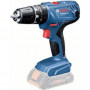 Акумулаторна бормашина Bosch ударна без батерия и зарядно, 18 V, 55 Nm, 0-480/0-1800 об./мин, 1.5-13 мм, GSB 18V-21-06019H1176