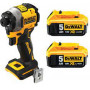 Гайковерт DeWALT акумулаторен ударен с батерия и зарядно, 18 V, 5 Ah, 206.2 Nm, 1/4", DCF850P2T
