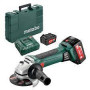 Ъглошлайф акумулаторен W 18 LTX 125 Quick Metabo /18 V, 4 Ah, Ø 125 мм/