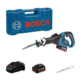 Трион Bosch саблен акумулаторен с плавно регулиране 18 V, 5 Ah, 0-2500 хода/мин, 32 мм, GSA 18V-32-0 601 6A8 106