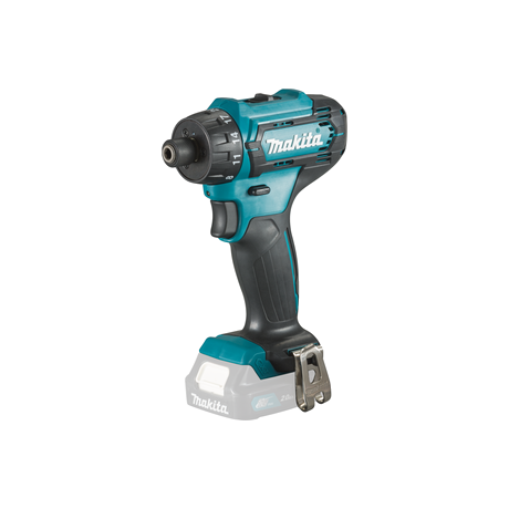 Винтоверт Makita акумулаторен без батерия и зарядно, 12 V, 30 Nm, 1/4", шестостен, DF033DZ