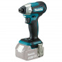 Акумулаторен винтоверт Makita ударен без батерия и зарядно, 18 V, 140 Nm, 1/4", шестостен DTD157Z Акумулаторен винтоверт Makita ударен без батерия и зарядно, 18 V, 140 Nm, 1/4", шестостен DTD157Z