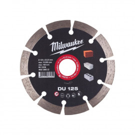 Диск диамантен за сухо рязане Milwaukee на тухли, бетон и керемиди 125 мм, 22.23 мм, 2.3 мм DU-4932399522