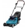 Акумулаторна колесна коса Makita с 2 батерии и зарядно, 36 V, 5 Ah, 380 мм, DLM382PT2