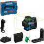 Линеен лазерен нивелир Bosch с 3 лъча с 1 батерия и зарядно, 12 V, 2 Ah, 30 м, 100 м, 0.3 мм/м GLL 12V-100-33 CG-0601065401 Линеен лазерен нивелир Bosch с 3 лъча с 1 батерия и зарядно, 12 V, 2 Ah, 30 м, 100 м, 0.3 мм/м GLL 12V-100-33 CG-0601065401