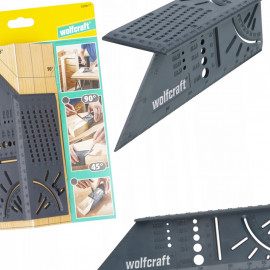 Шаблон за измерване на ъгли Wolfcraft за триизмерни детайли 0-90 °-5208000
