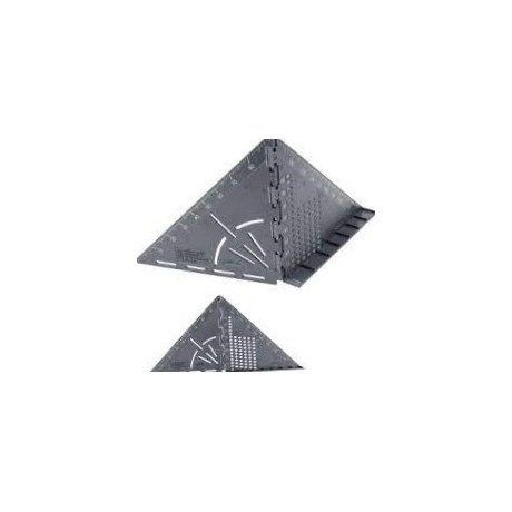 Шаблон за измерване на ъгли Wolfcraft за триизмерни детайли 0-180 °, Vario 3D Pro-5219000