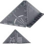 Шаблон за измерване на ъгли Wolfcraft за триизмерни детайли 0-180 °, Vario 3D Pro-5219000