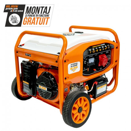 Генератор 7.0 kW R-Power GE 8000 14 HP RURIS-8000ge2022