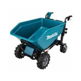 Строителна количка Makita акумулаторна без батерия и зарядно, 18+18 V, 300 кг, 200 л DCU603Z