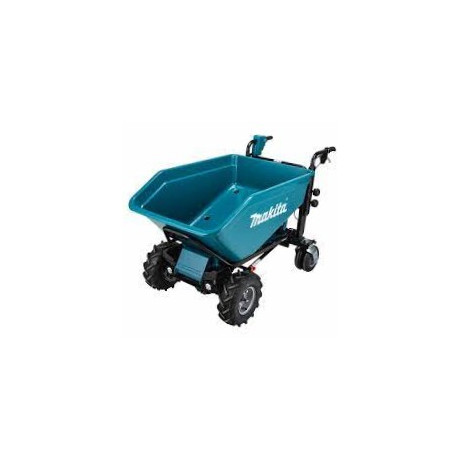 Строителна количка Makita акумулаторна без батерия и зарядно, 18+18 V, 300 кг, 200 л DCU603Z
