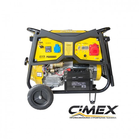 Трифазен генератор за ток 6,5 kW CIMEX PG8000T