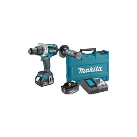 Винтоверт Makita акумулаторен безчетков 18 V, 3 Ah, 115 Nm, 1.5-13 мм, DDF481RFE Винтоверт Makita акумулаторен безчетков 18 V, 3 Ah, 115 Nm, 1.5-13 мм, DDF481RFE