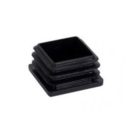 Тапа за профил квадрат 60х60 мм, полиетилен, черна