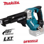 Акумулаторен винтоверт Makita с безчетков двигател за сухо строителство без батерия и зарядно, 18 V, 1/4", шестостен, DFR551Z