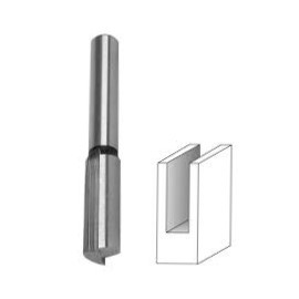 Фрезер Wolfcraft за дърво профилен прав, без лагер ф 10х20 мм, ф 8 мм 3904000