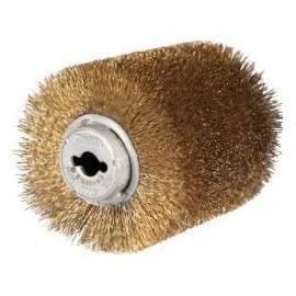 Четка ролкова за четков шлайф Makita от стоманена тел с месинг 100 мм, 120 мм P-65648
