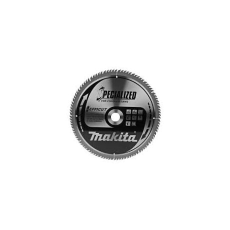 Диск циркулярен за рязане Makita на дърво фино напречно надлъжно с HM пластини 305 мм, 30 мм, 2.15 мм, 100 z, Efficut-B-67278