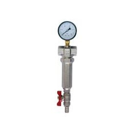 Самопочистващ филтър за вода 1/2" F/F хром-3011112