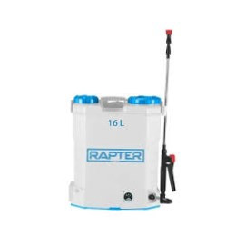 Акумулаторна гръбна пръскачка 16л RRHQ SP-101 с батерия и зарядно 12 V, 8Ah