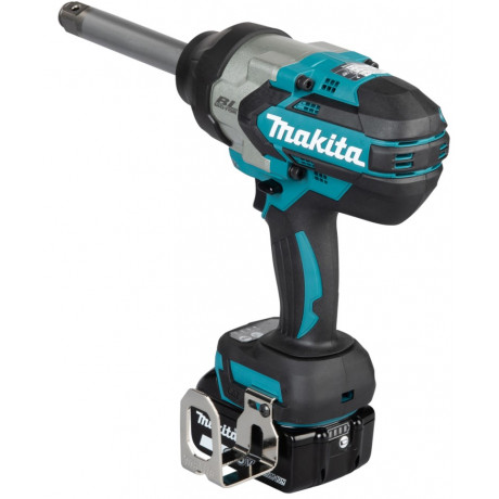 Акумулаторен ударен гайковерт Makita с безчетков двигател без батерия и зарядно, 18 V, 1700 Nm, квадрат, 3/4", DTW1005Z