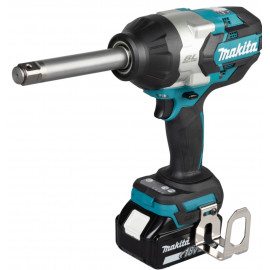 Акумулаторен ударен гайковерт Makita с безчетков двигател без батерия и зарядно, 18 V, 1700 Nm, квадрат, 3/4", DTW1005Z