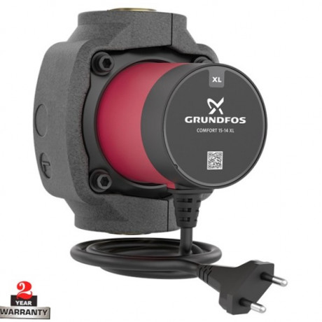 Циркулационна помпа Grundfos за питейни горещи води 0.8 м3/ч, 0.95 м, 1 ", Comfort 15-14 XL BW 140-93513618