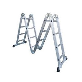 Стълба алуминиева мултифункционална 4 х 4, 4.65м GR55121- GRASKO