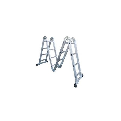 Стълба алуминиева мултифункционална 4 х 4, 4.65м GR55121- GRASKO