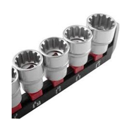 Вложки 1/2" SPLINE 4124Q к-т 12 бр. FORCE