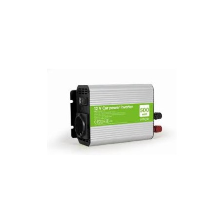Инвертор Gembird за автомобил 10-16 V, 500 W, EG-PWC500-01