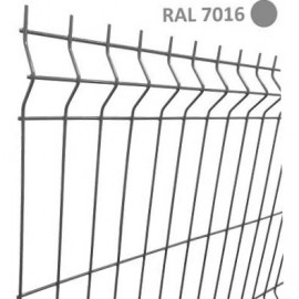 Оградно пано антрацит H 0.75 м х 2.50 м-RAL 7016