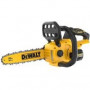 Верижен трион акумулаторен безчетков DeWALT без батерия и зарядно, 18 V, 30 cm, 7.3 m/s, 3/8", 1.1 mm, 45 звена, DCMCS565N