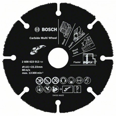 Диск карбиден универсален Bosch /ф115/