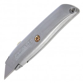 Нож макетен Stanley метален с трапецовидно прибиращо острие 155х19 мм 2-10-099