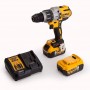 Бормашина винтоверт DeWALT акумулаторна ударна 18 V, 5 Ah, 95 Nm, 1.5-13 мм, DCD996P2