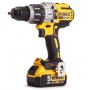 Бормашина винтоверт DeWALT акумулаторна ударна 18 V, 5 Ah, 95 Nm, 1.5-13 мм, DCD996P2
