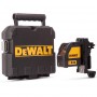 Нивелир DeWALT лазерен линеен с 2 лъча 15 м, 0.3 мм/м, DW088K