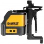 Нивелир DeWALT лазерен линеен с 2 лъча 15 м, 0.3 мм/м, DW088K Нивелир DeWALT лазерен линеен с 2 лъча 15 м, 0.3 мм/м, DW088K