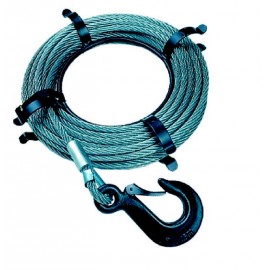 Въже за лебедка Brano стоманено с кука 0.8 т-123-317086-010-D