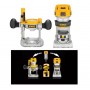 Оберфреза DeWALT ръчна комбинирана 900 W, 16 000-27 000 об./мин, ф 6-8 мм, D26204K