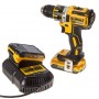 Винтоверт DeWALT акумулаторен безчетков 18 V, 2 Ah, 60 Nm, 1.5-13 мм, DCD790D2 Винтоверт DeWALT акумулаторен безчетков 18 V, 2 Ah, 60 Nm, 1.5-13 мм, DCD790D2