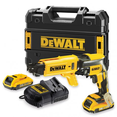 Винтоверт акумулаторен DEWALT DCF620D2K /18 V, 2 Аh, 30 Nm/