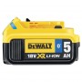 Батерия DeWALT акумулаторна Li-Ion за електроинструменти 18 V, 5 Ah, DCB184 Батерия DeWALT акумулаторна Li-Ion за електроинструменти 18 V, 5 Ah, DCB184