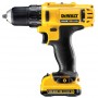 Винтоверт DeWALT акумулаторен 10.8 V, 2 Ah, 24 Nm, 1-10 мм, DCD710D2 Винтоверт DeWALT акумулаторен 10.8 V, 2 Ah, 24 Nm, 1-10 мм, DCD710D2